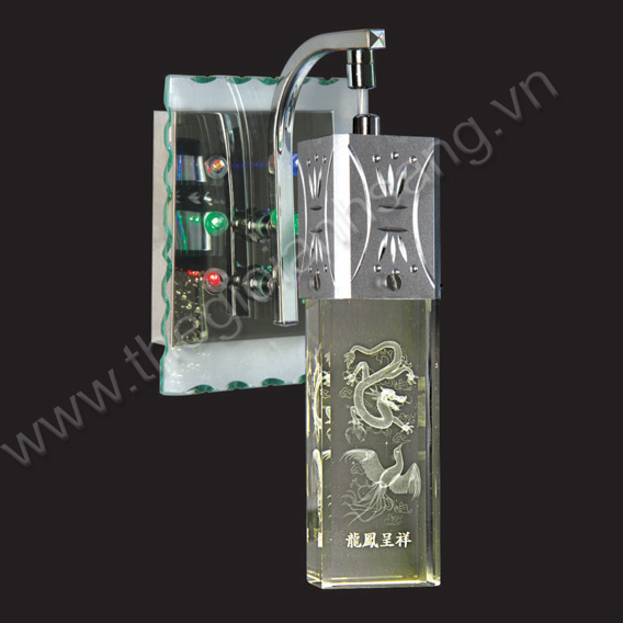 Đèn tường pha lê LED đổi màu DR217-V042 DR217-V042